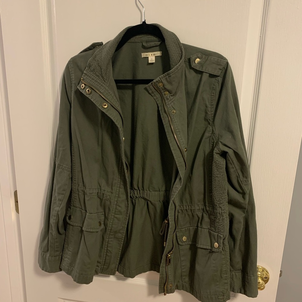Army Green Utility Jacket